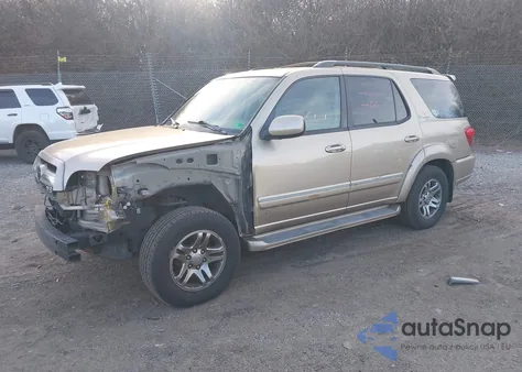 2005 Toyota Sequoia Limited V8 z USA, uszkodzony, nr VIN 5TDBT48A65S251730